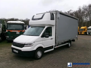 Volkswagen Crafter 2018 - 4x2 curtain side van Euro 6 na sprzedaż