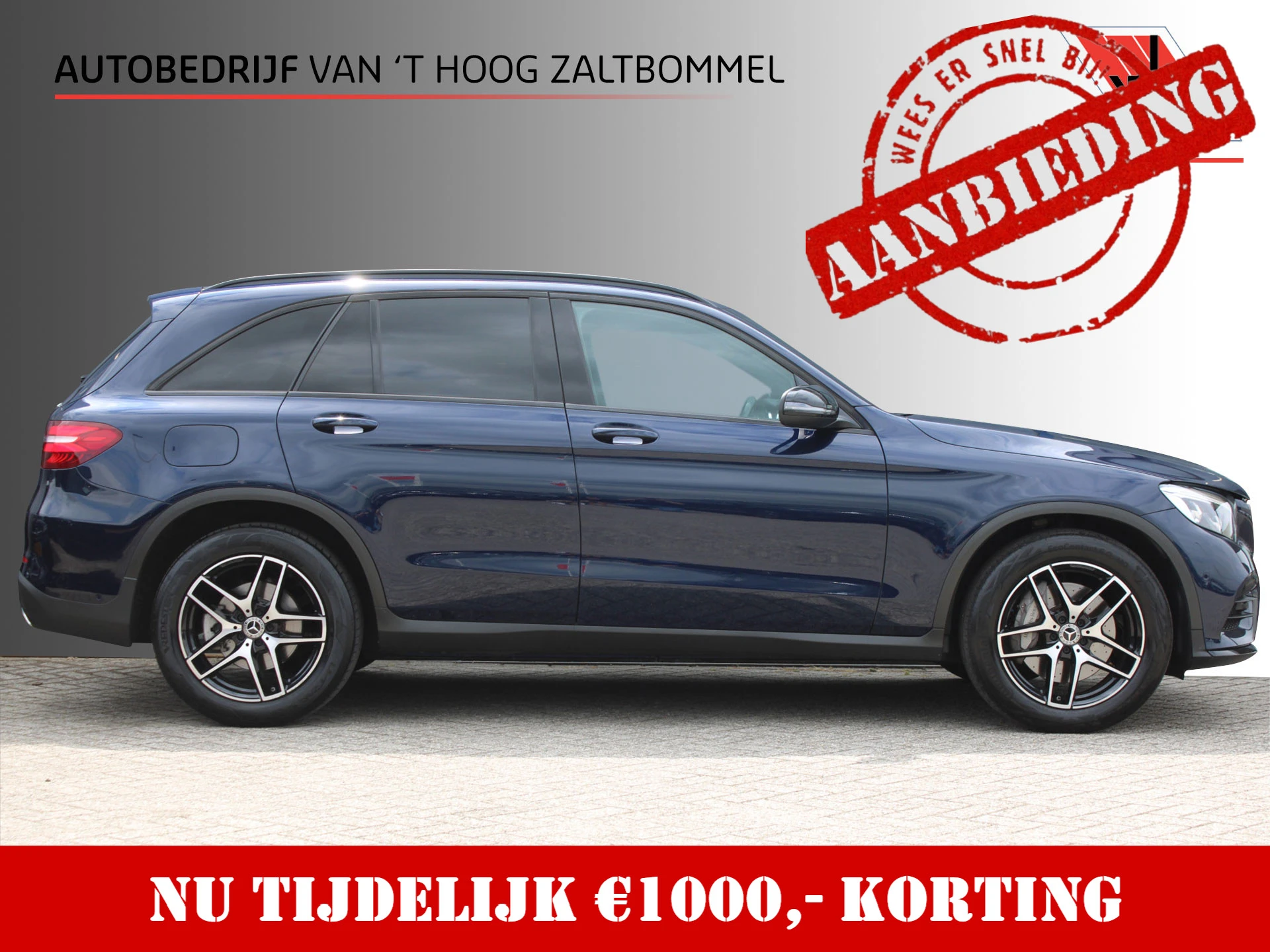 Mercedes-Benz GLC 2019 - 250 4MATIC AMG LINE NIGHT PAKKET COMAND CARPLAY <<NL AUTO>> afbeelding 1