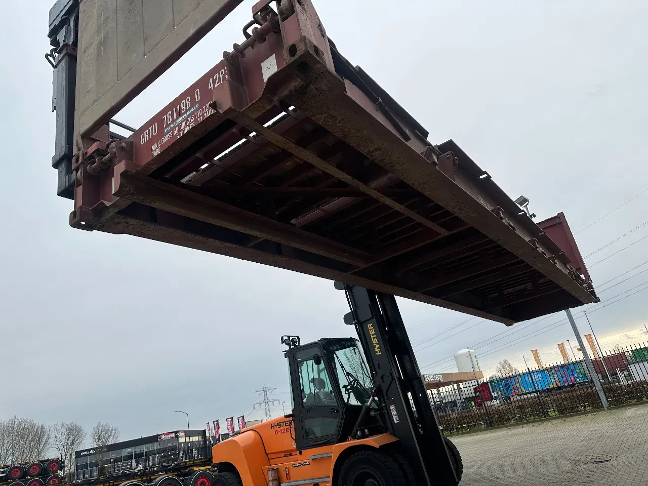 CIMC 2008 - 40FT FLATRACK FLUSH FOLDING / CSC: 10/2027 / 10x available afbeelding 16
