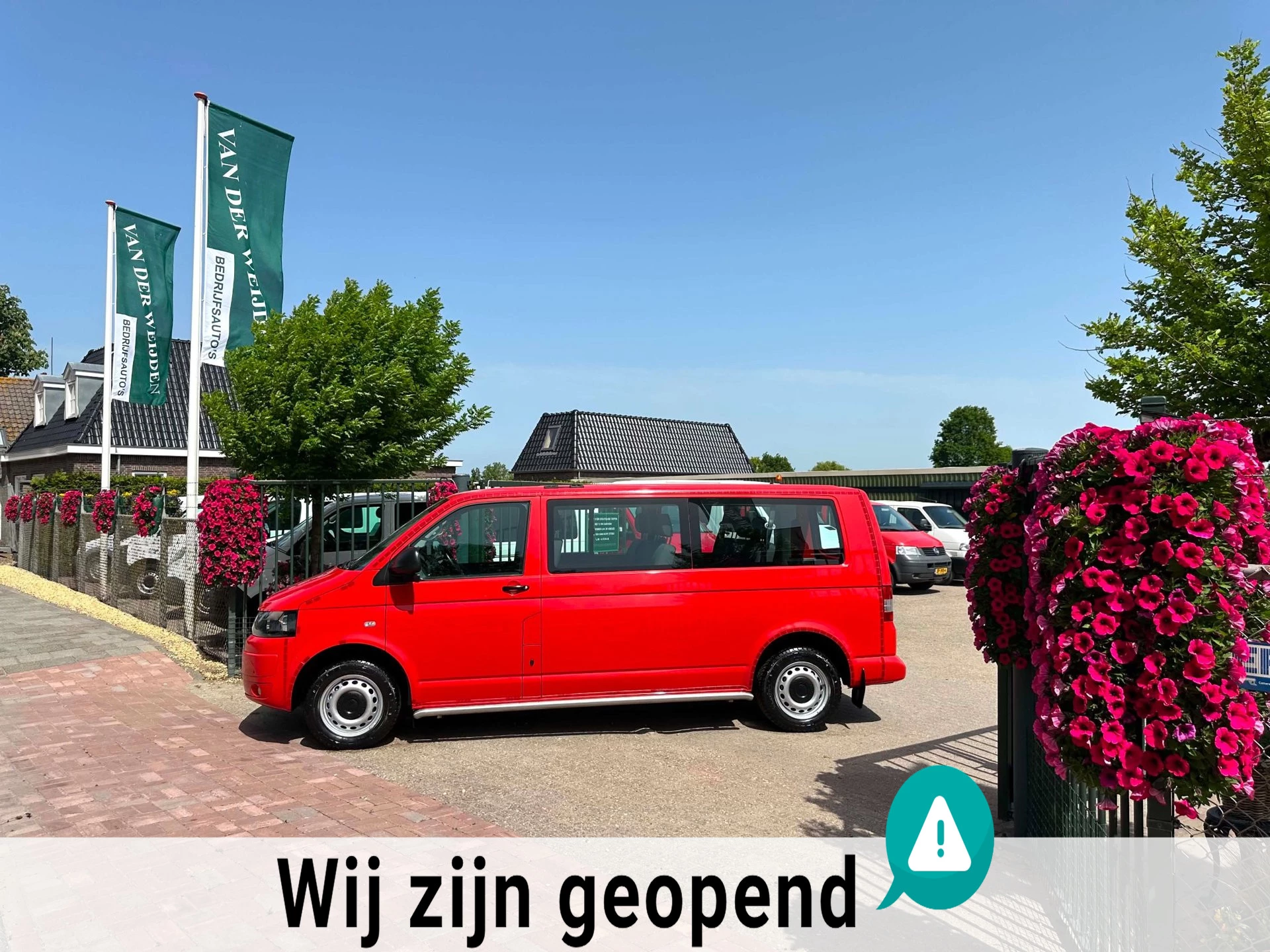 Volkswagen Transporter 2014 - Kombi 2.0 TDI L2H1 9 Persoons AUTOMAAT MARGE afbeelding 1