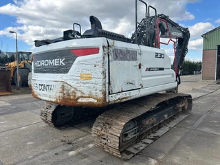 HIDROMEK N/A 2021 - HMK 230 LC-4, CE, 600 MM PADS, AUX PIPING, REVERSE CAMERA , AUTO LUB AC image 5
