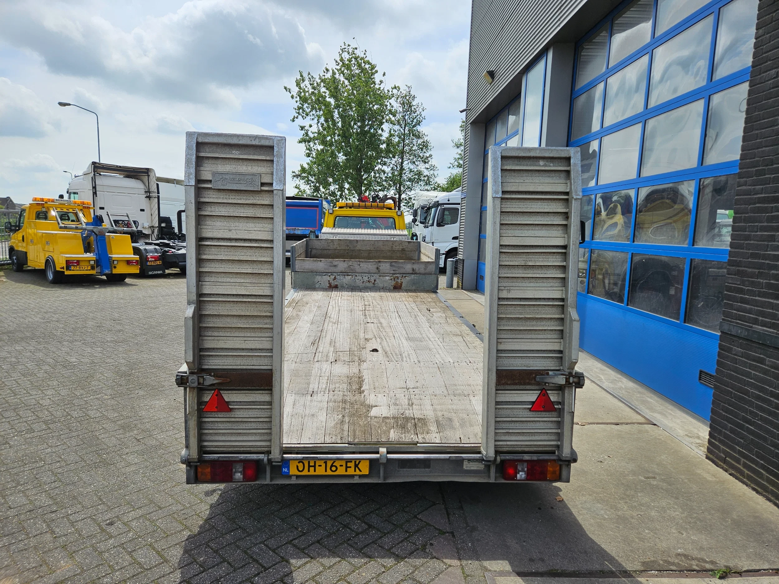 Volkswagen LT 2003 - 46 TDI Veldhuizen transporter oplegger BE combi afbeelding 5
