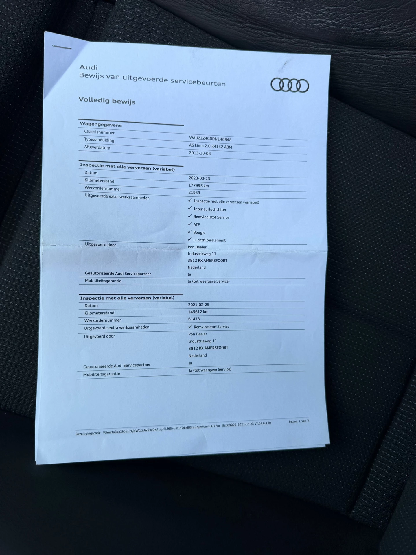Audi A6 2013 - Limousine 2.0 TFSI S edition bj.2013 Autom|Navi|Leder|NL auto|Nap. image 24