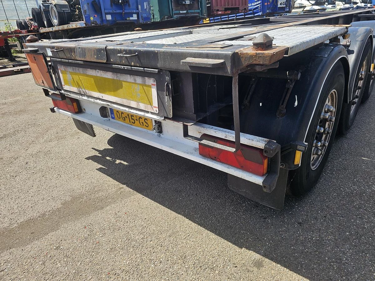 DESOT DSTO-2001-SSR-99L| adr CHASSIS 20/30 FT| 3940 KG | APK 10-12-2025 | HOLLAND CHASSIS. DAF DISC. 2000 afbeelding 22