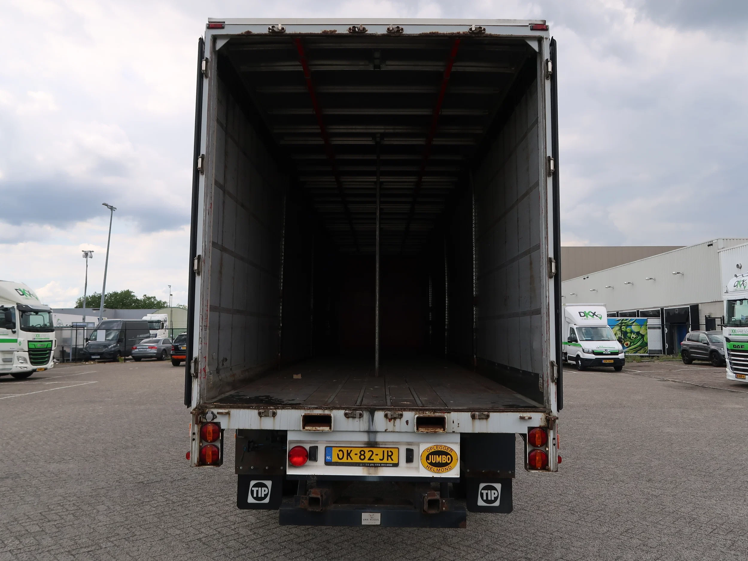Jumbo DO 270SE 2008 - O4, Lift & Lenkachse BPW, Staplerhalter, 2 Units, TUV, NL Trailer TOP! afbeelding 13