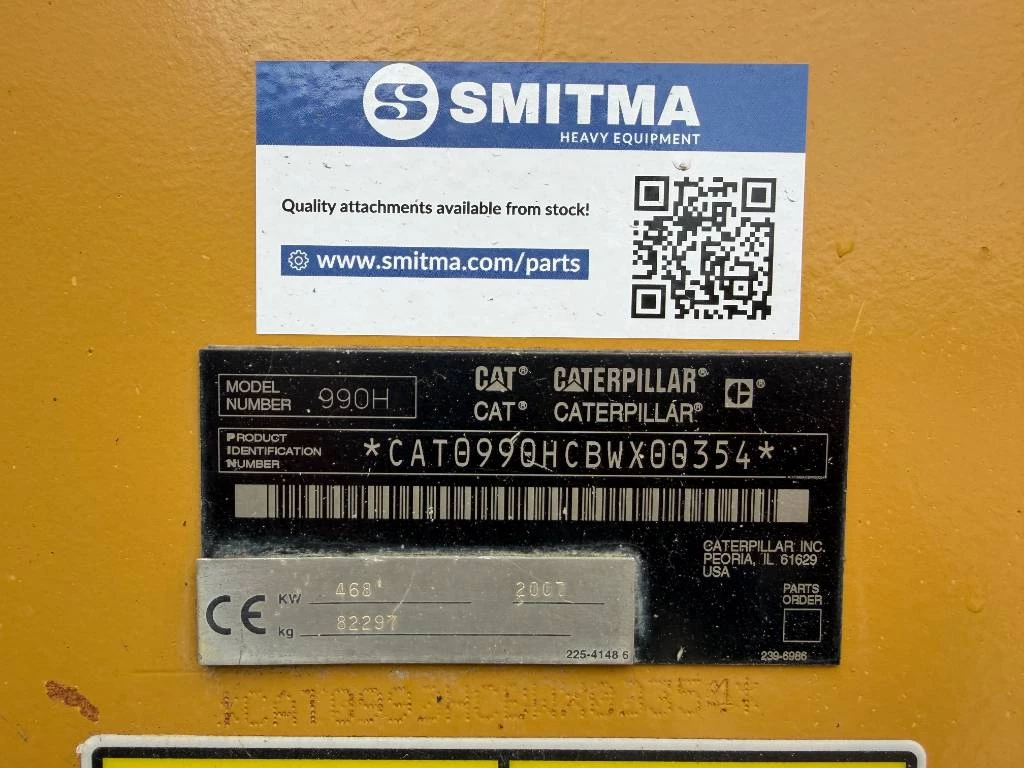 Cat 2007 - 990H image 31