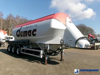 Feldbinder Powder tank alu 36 m3 / 1 comp 2012 imagen 2 miniatura