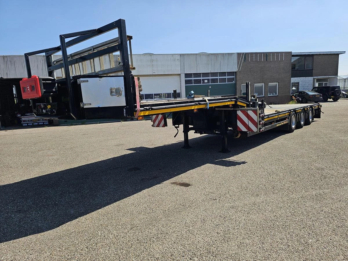 Broshuis E 2190/27 / SEMI LOWLOADER/ 6 MTR EXTENDIBLE/SAF DRUM/REFURBISHED 2010/APK,TUV 09-07-2027. 1992 afbeelding 5