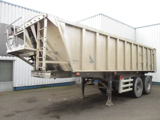 Stas 2000 - 2 Axle , tipper trailer , spring suspension, Drum brakes in vendita