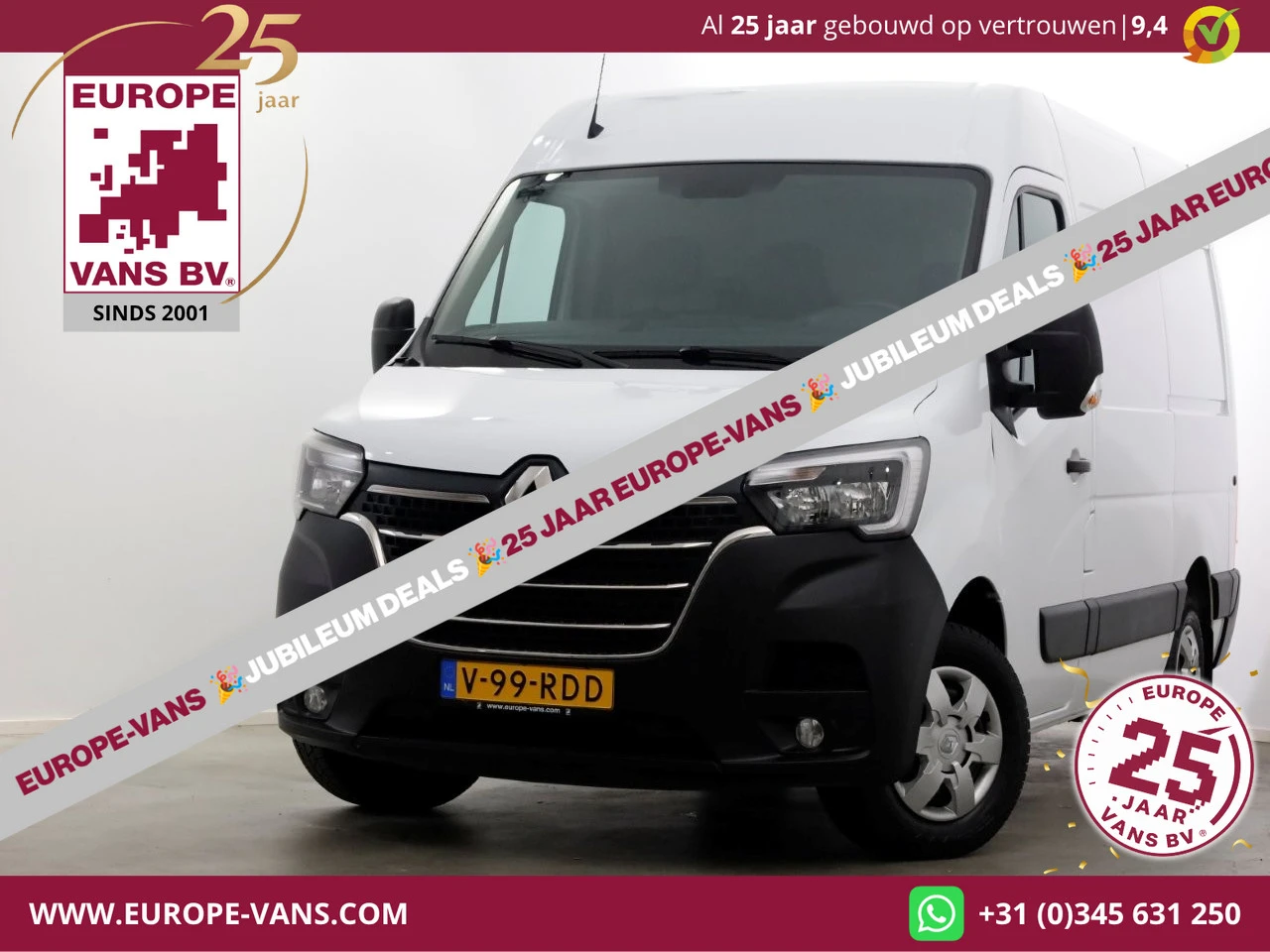 Renault Master 2022 - T33 2.3 dCi 150pk L1H2 Automaat Energy Comfort Airco/Navi/Camera 07-2022 afbeelding 1