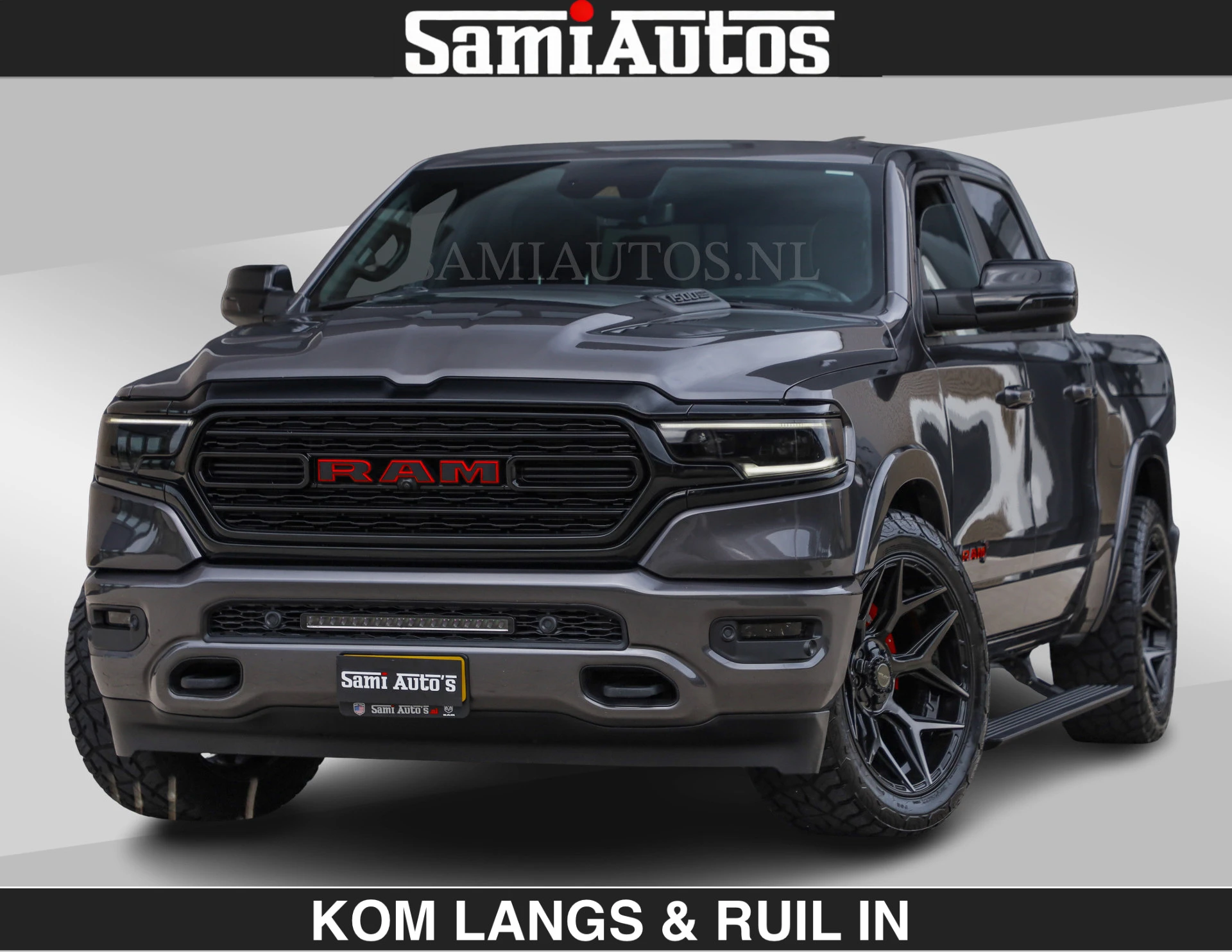 Dodge Ram Pick-Up 2024 - MARGE + INCL BPM | LIMITED RED LINE 5.7 V8 HEMI | VIRTUAL | HUD | BOM EN BOM VOL | LUCHTVERING | afbeelding 1