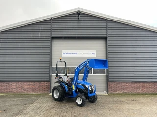 Solis S26 + minitractor met frontlader NIEUW 5 jaar GARANTIE 2026 afbeelding 2 miniatuur