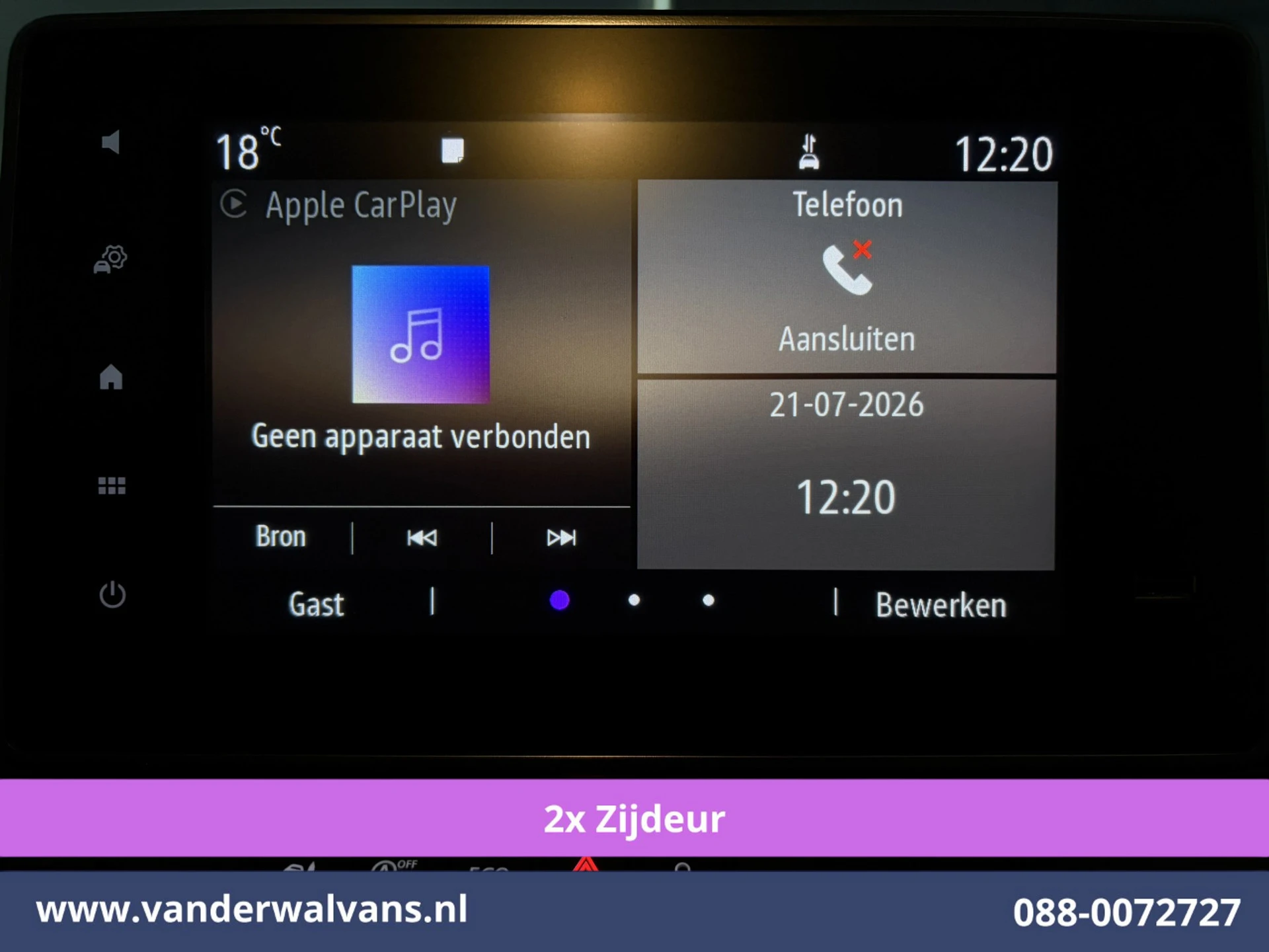 Renault Trafic 2023 - 2.0 dCi 131pk L2H1 Euro6 Airco | 2x zijdeur | LED | Apple Carplay | Cruisecontrol immagine 3
