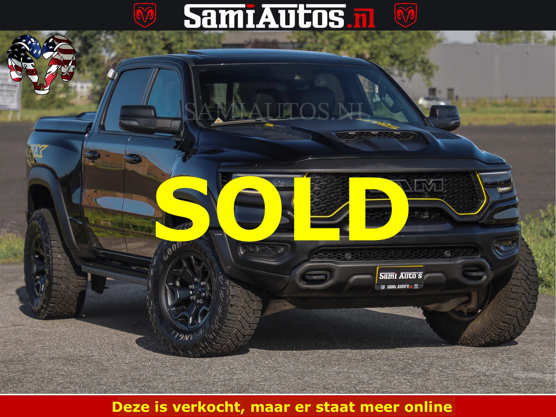 Dodge Ram Pick-Up 2023 - TRX BLACK OPS HELLCAT | 6.2 V8 712PK SUPERCHARGER | FULLY LOADED | CARBON | BLACK ON BLACK | obrázek 3