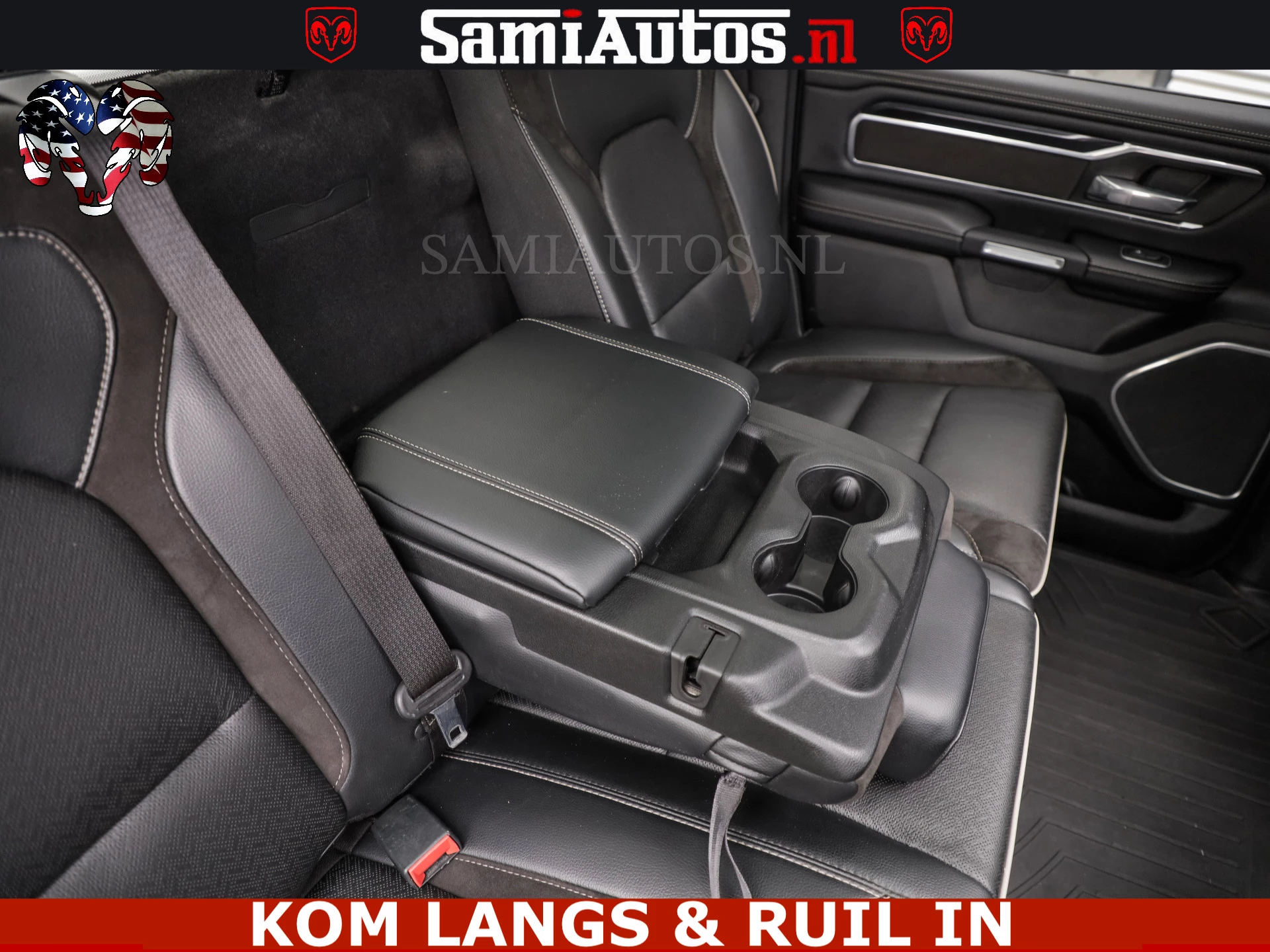 Dodge Ram Pick-Up 2023 - SPORT LARAMIE 5.7 V8 HEMI | LUCHTVERING | 2023 | PANODAK | GROOTSCHERM | DC | TOP KLEUR GRANITE | afbeelding 26
