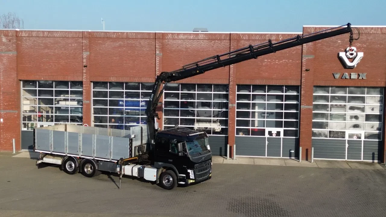 Volvo FM 2014 - 370 6x2*4 - HIAB X-Hiduo 188 E-5 Crane with remote - Euro 6 image 47