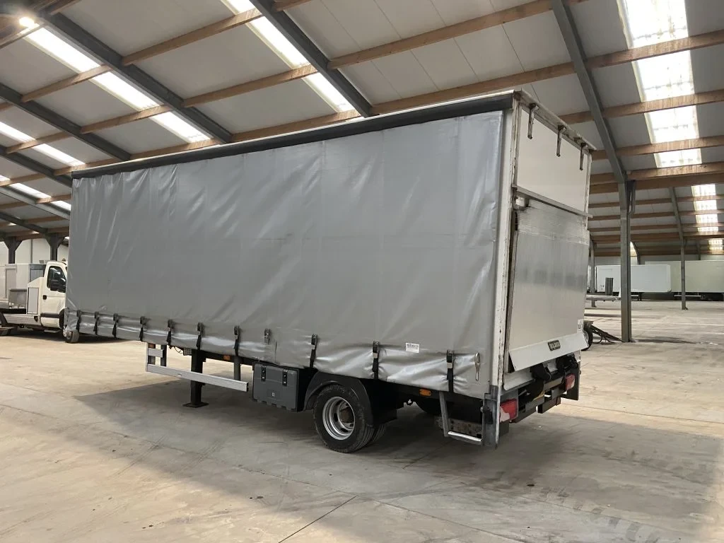 Veldhuizen 2001 - be oplegger schuifzeilen hollandia laadklep 750 kg afbeelding 4