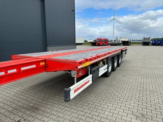 Kässbohrer N/A 2026 - new and unused Heavy-Duty flatbed / 690cm extendable / steering axle / lift axle / twistlocks / timberstakes / NL-trailer / APK: 04-2027 obrazek 24
