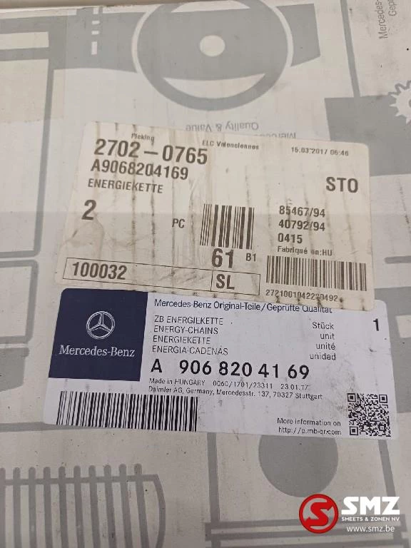 Mercedes-Benz - Rolbegeleider schuifdeur Mercedes zdjęcie 4