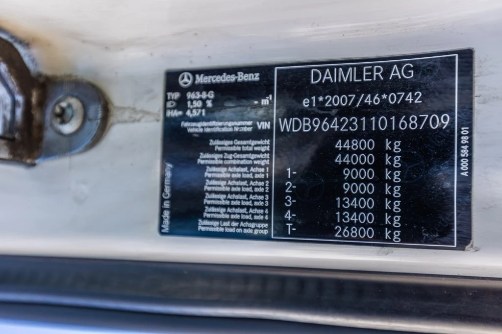 Mercedes-Benz 2017 - AROCS 4543 K - PK 26002 EH/5xhydr. obrázek 23