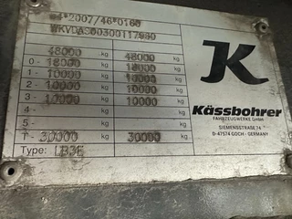KAESSBOHRER N/A 2022 - Lowbed  / 6.00m extendable / hydraulic ramps  / steering-axle / lift-axle immagine 54