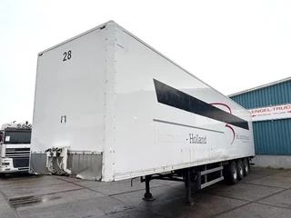 Pacton N/A 2001 - / JUMBO 3-AXLE CLOSED BOX WITH FULL STEEL CHASSIS (BPW-AXLES / DRUM BRAKES / ABS BRAKE SYSTEM / 13.60 METER) obrazek 1