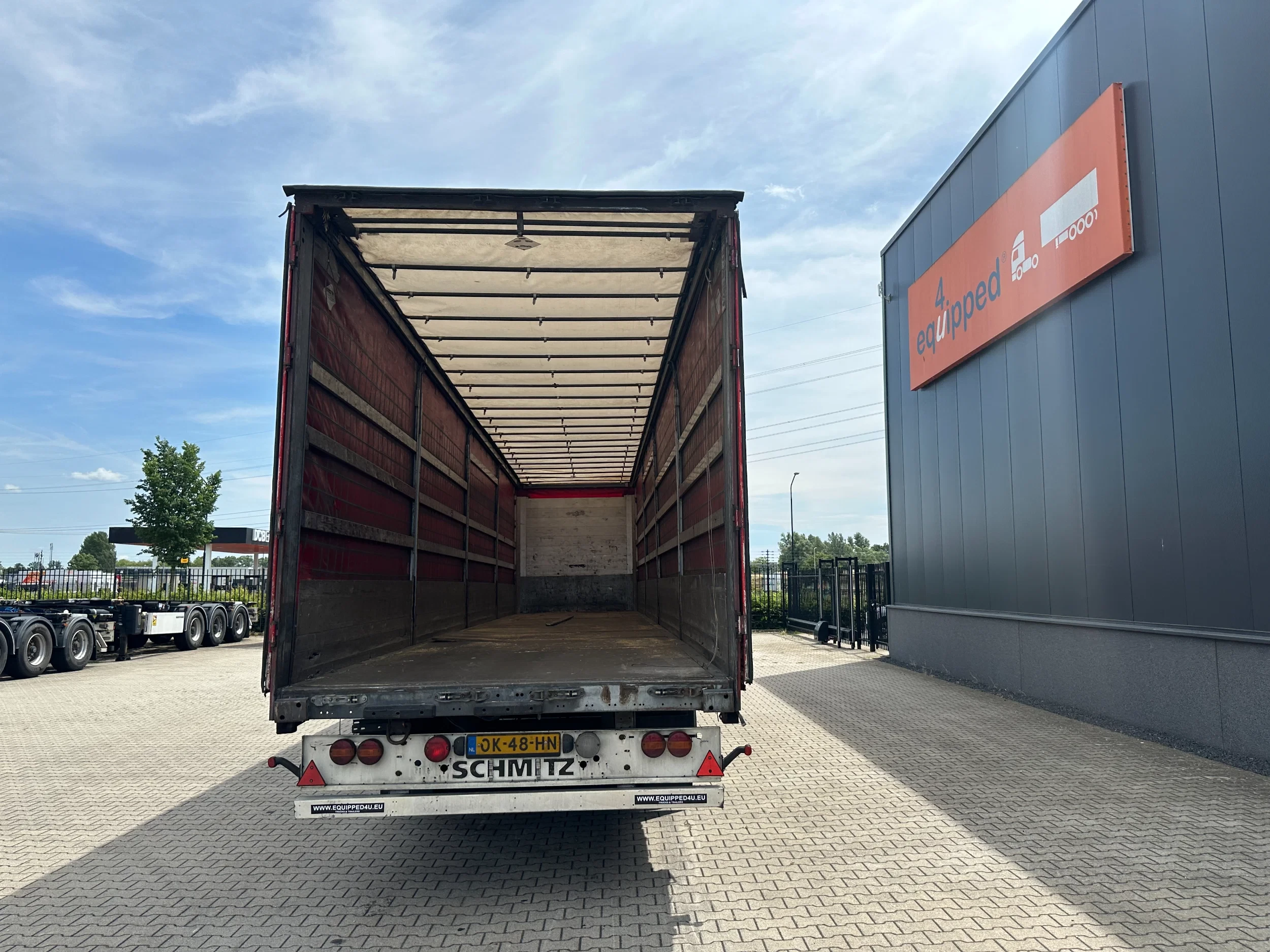 Schmitz Cargobull 2008 - Bordwände / SAF + Scheibebremsen / 2x Liftachse / galvanisiert / Innenhöhe: 2.80m / NL-Auflieger, 2x vorhanden afbeelding 5