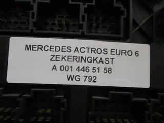 Mercedes-Benz Actros - A 001 446 51 58 ZEKERINGKAST EURO 6 afbeelding 3 miniatuur