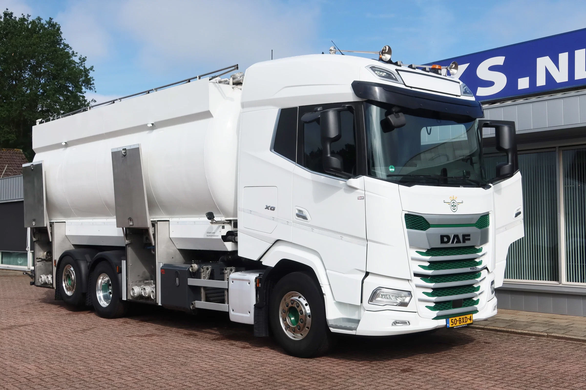 DAF XG 2023 - 480 FAN 6x2 Food silo 30 M3, Bed 2x Euro 6E afbeelding 2
