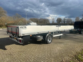 Bunk N/A 2014 - 7 TON BE vlakke oplegger met aluminium luiken obrazek 6