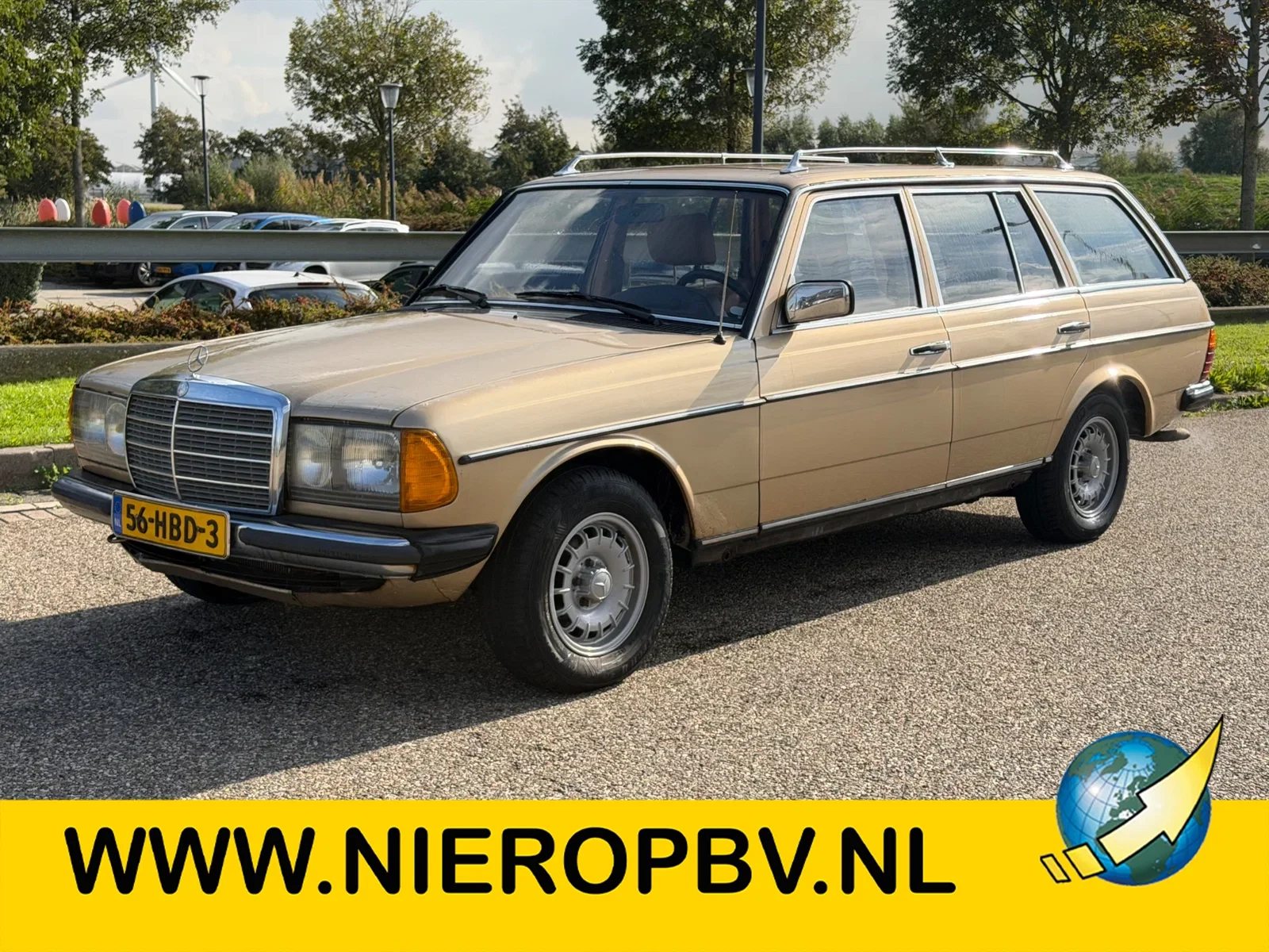 Mercedes-Benz T-Klasse 1983 - W123 200 Station Benzine Automaat Dakraam WEGENBELASTING VRIJ afbeelding 1