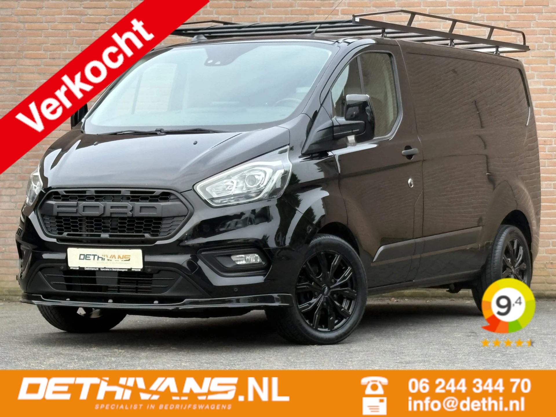 Ford Transit Custom 2020 - 2.0TDCI 130PK Raptor Edition / Carplay / Trekhaak / Imperiaal / Euro6 immagine 1