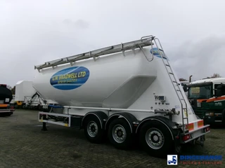 Feldbinder Powder tank alu 40 m3 / 1 comp + compressor 2011 изображение 3 миниатюра