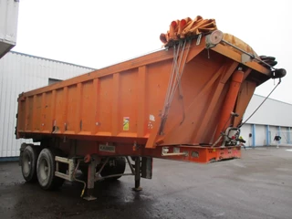 Kaiser N/A 2001 - 2 axle , steel tipper trailer , spring suspension , drum brakes image 4