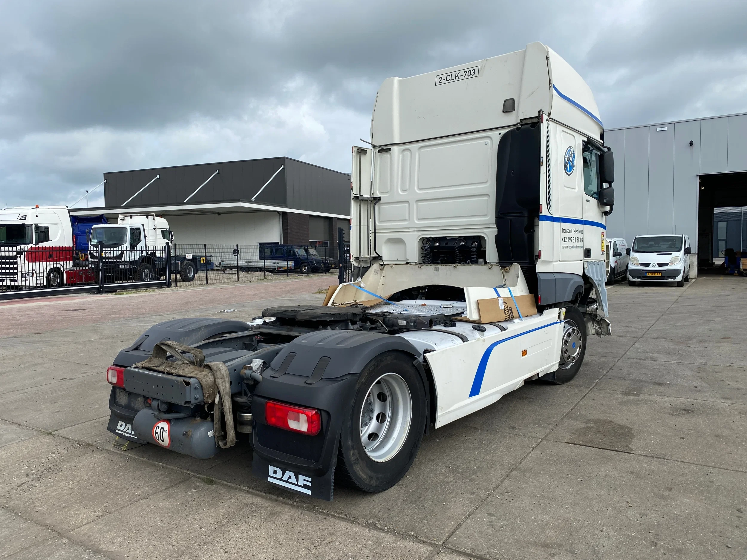 DAF XF 106.480 2018 - SSC / Damaged / 2x Tank / Full Spoilers afbeelding 6
