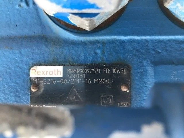 Diverse 2007 - R900971571 REXROTH-BOSCH M1-5216-00/2M1-16 M200 HALLER GARBAGE TRUCK SYSTEM image 2