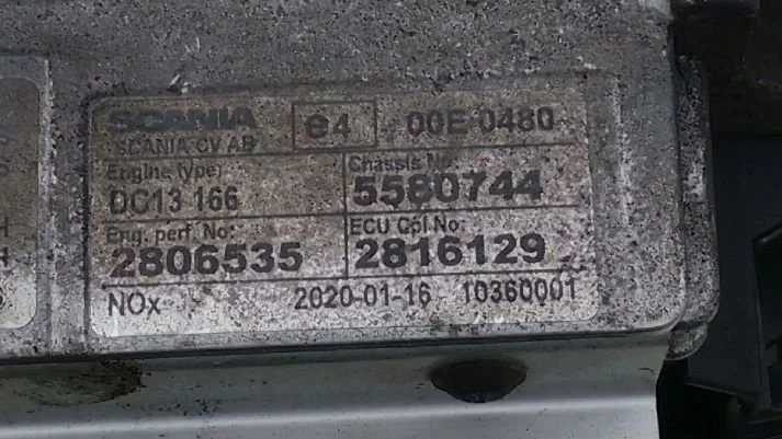 Scania - Electrical System Motor ECU Scania DC13-166 afbeelding 2