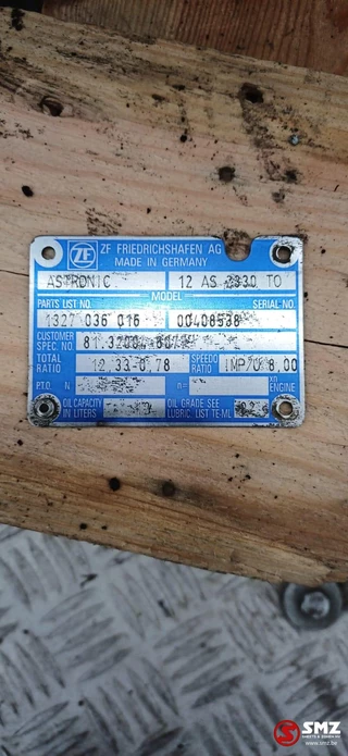 MAN N/A - Occ versnellingsbak 12AS2330TO MAN изображение 5