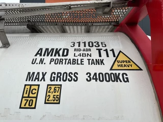 CPV N/A 1998 - 20FT SWAP BODY / 31.180L / steam heating / T11 / AMKD / 2.5Y+CSC insp.: 08/2026 image 16