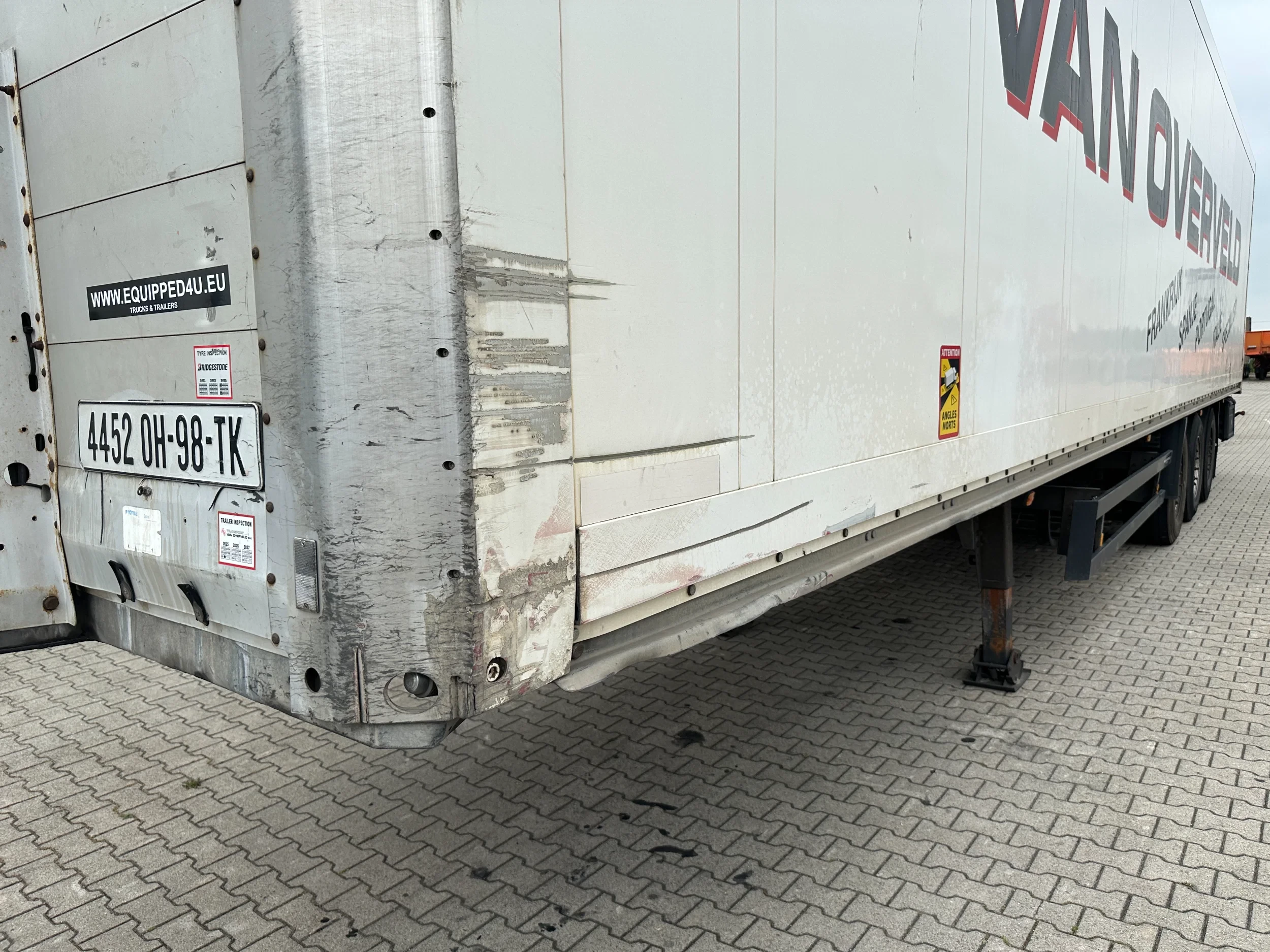 Schmitz Cargobull 2005 - SKO24 / SAF DISC / 2x LIFTAXLE / GALVANIZED / NL-TRAILER obrázek 16