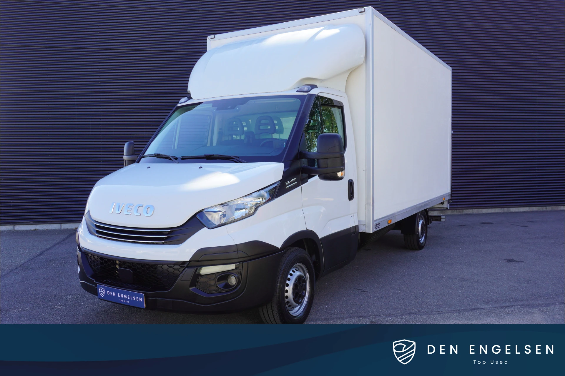 Iveco Daily 2019 - 35S18 3 liter 180pk Automaat Bakwagen Laadklep Zijdeur Airo Standkachel PTO afbeelding 1