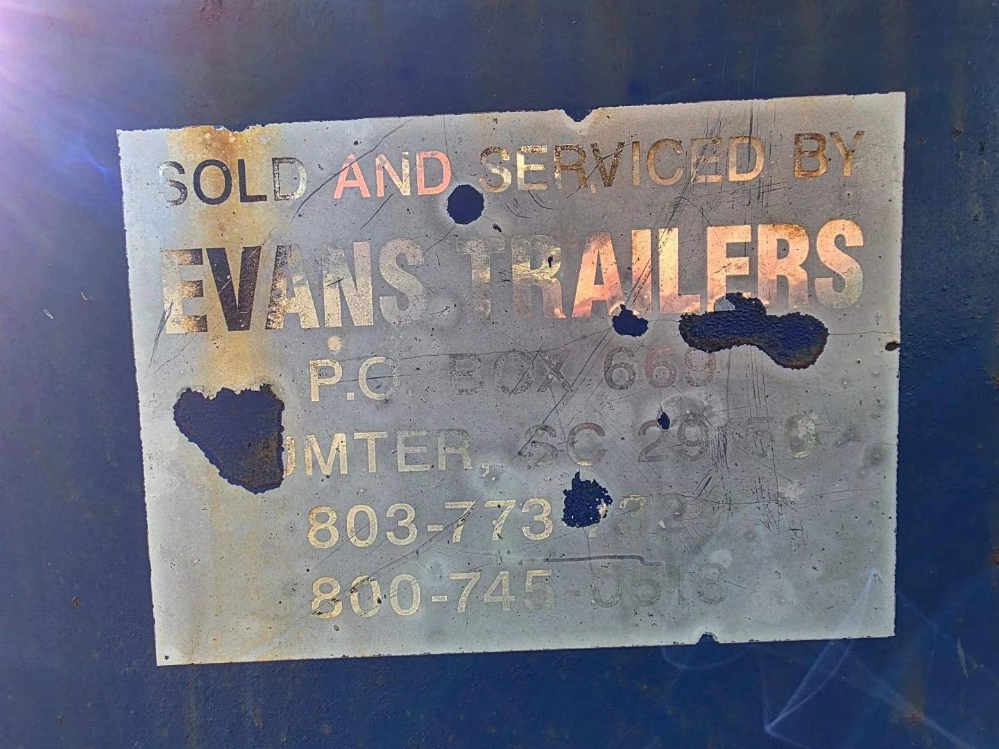 Evans Trailers Wide spread - 8 Tires - Drumbrakes - Steelspring 2011 Bild 10
