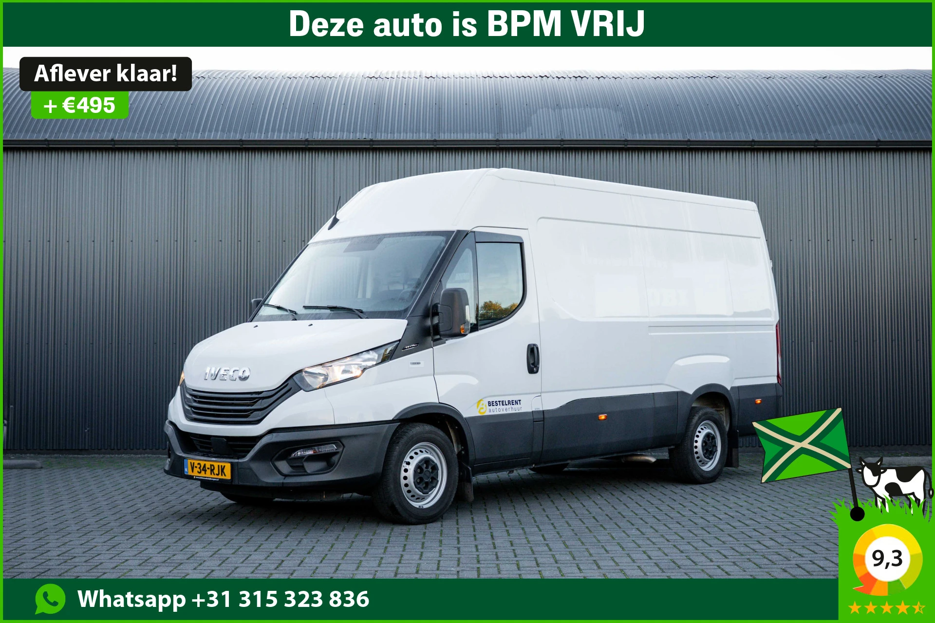 Iveco Daily 2023 - 35S16 | 160PK | 3-Zits | Climatronic | Trekhaak 3.500 Kg image 1