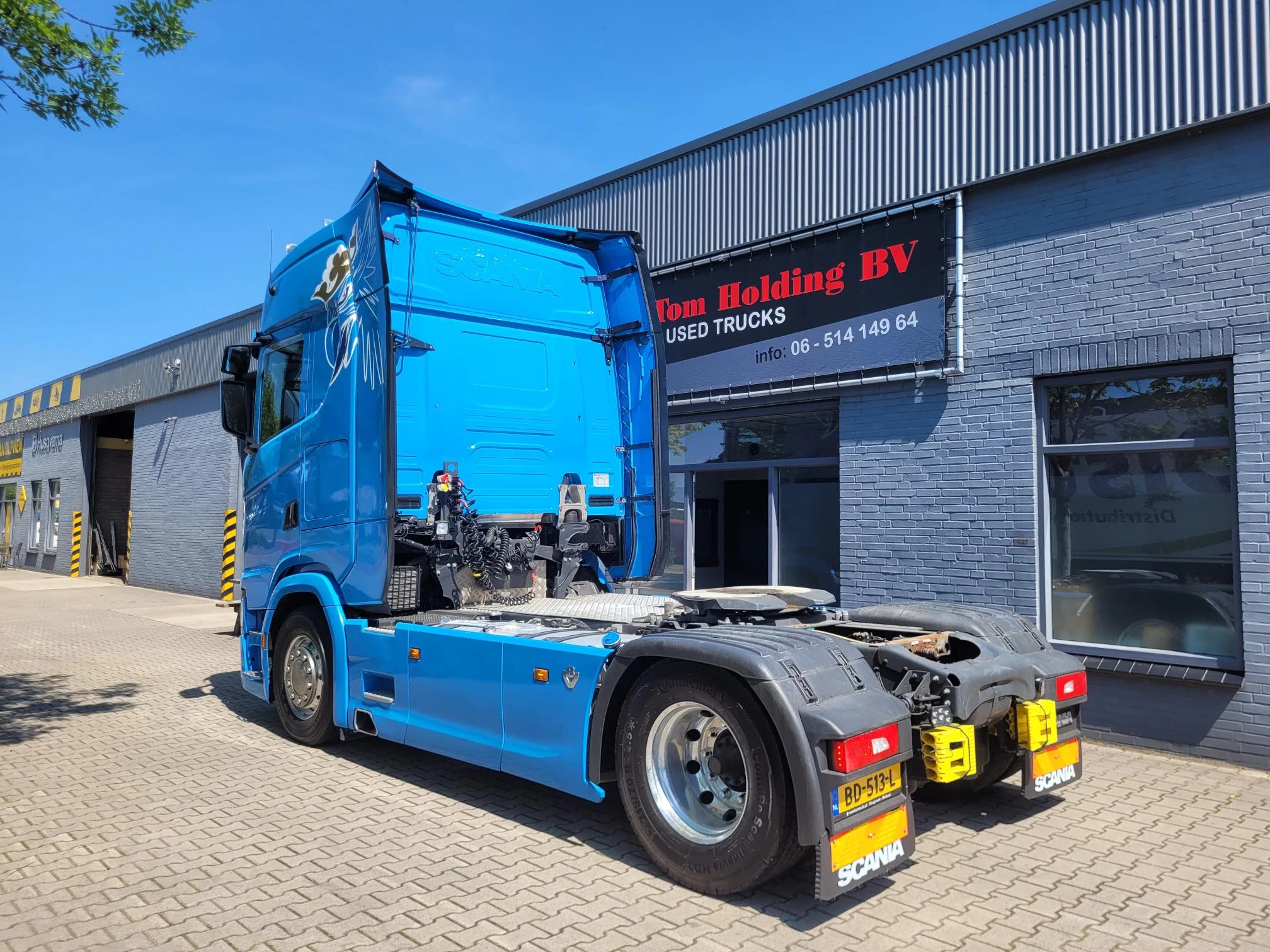 Scania S 2022 - 590S V8 NGS A4X2NB Full air retarder hydrauliks afbeelding 3