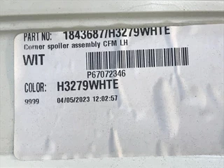 DAF N/A - 1843689-1844275 HOEKSPOILER LINKS obrazek 4