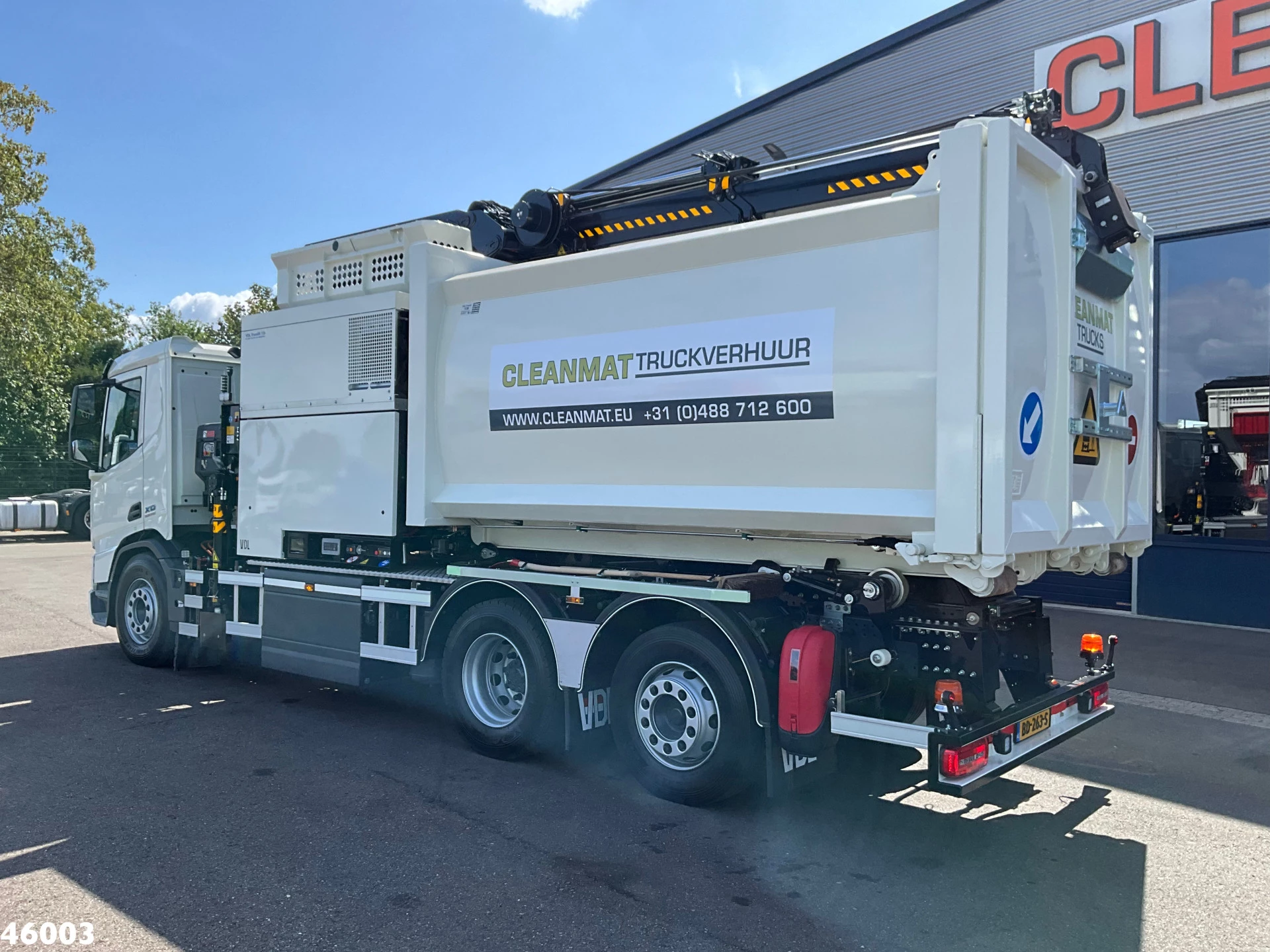 DAF FAG XD 220 Hiab 23 Tonmeter laadkraan FULL ELECTRIC 2026 afbeelding 4