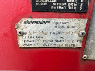 Obermaier N/A 1998 - BALLAST / 18.000KG / DRUMBRAKES obrazek 28