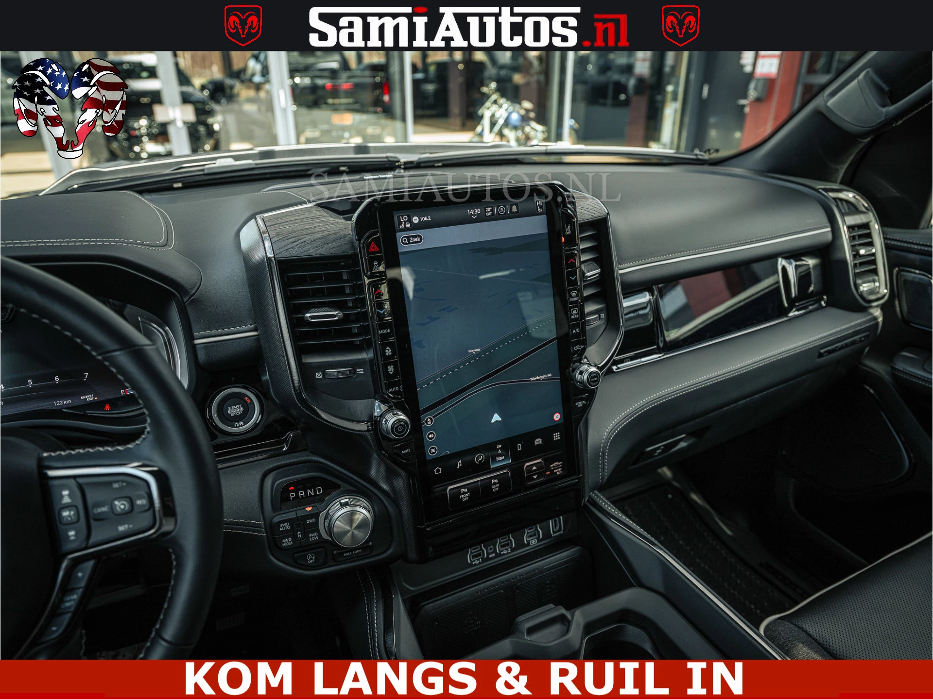 Dodge Ram Pick-Up 2024 - HULK Pack | Limited Night H.O 540HP 706Nm | Massage + Full Option | De Meest Luxe en Volle in zijn Klasse | Hulk Pack is meer prijs | Bild 73
