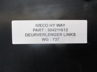 Iveco - HIWAY 504211612 DEURVERLENGER LINKS EURO 6 obrázek 2 náhled