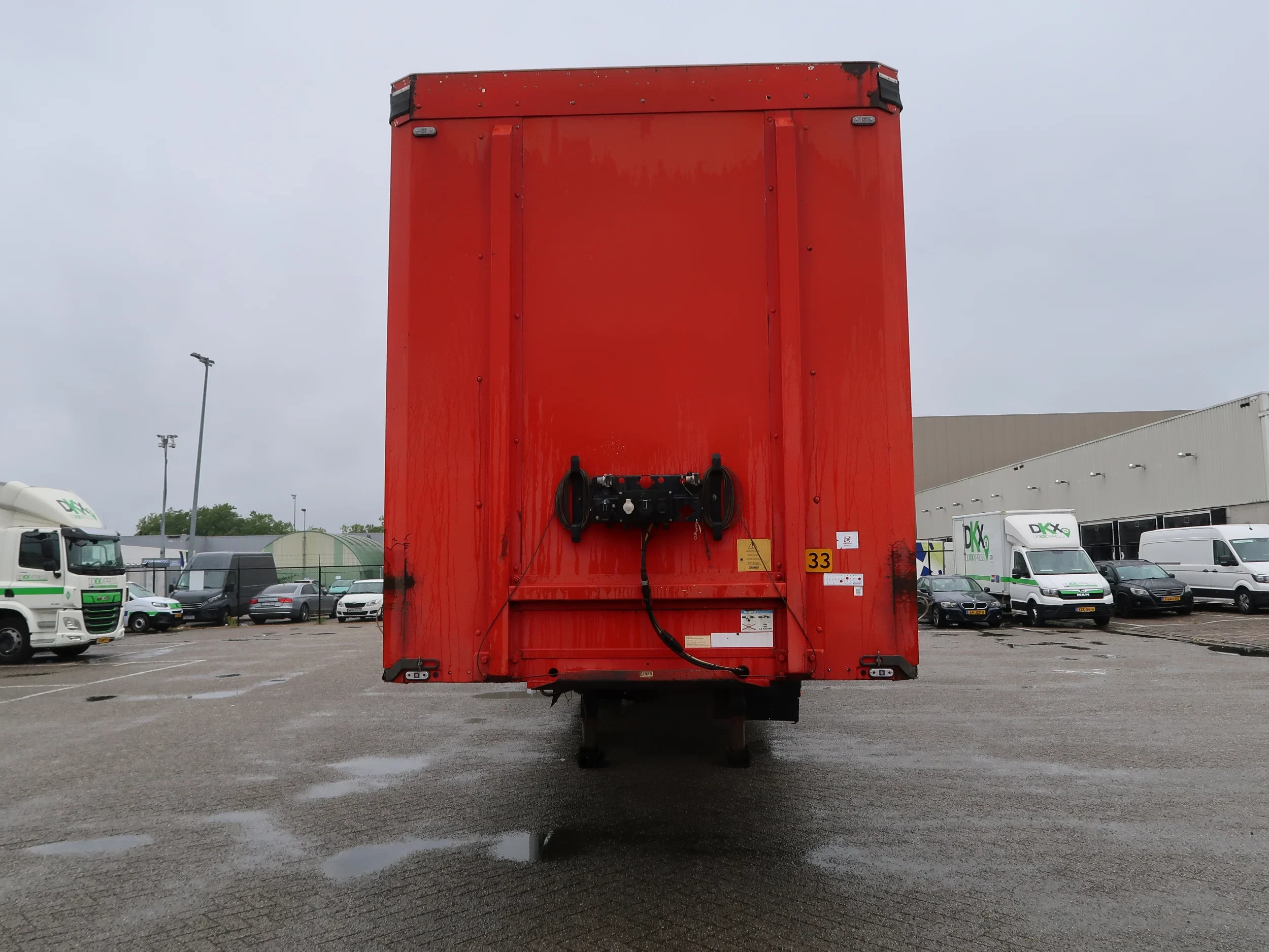 Pacton B3-001 2008 - O4, Lift & Lenkachse BPW, Staplerhalter, 4 Units, TUV, NL Trailer TOP! afbeelding 2
